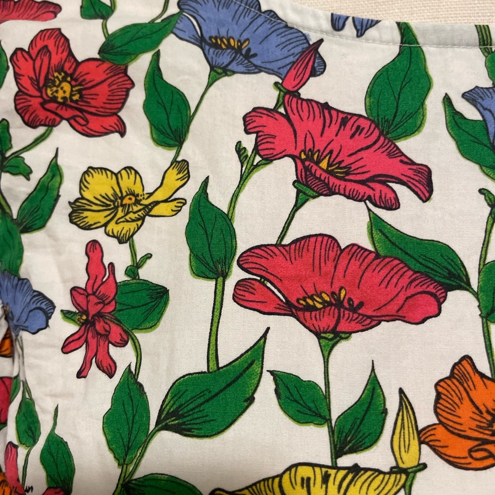 ZARA Flower Pattern Top - Picture 6 of 8